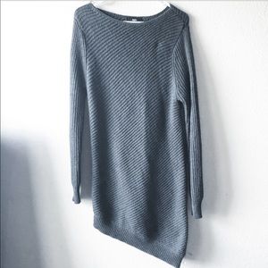 A-symmetrical Sweater Dress